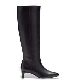 Botas de Piel Edina Tall negro