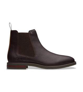 Bottines en cuir Jaxen marron