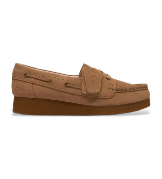 Mocasines de ante Polden Moc marr�n