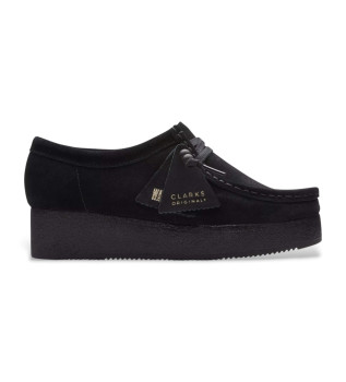 Wallacraft Bee mocassins de couro preto