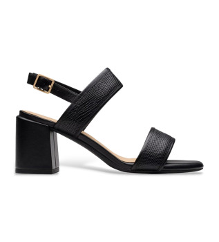 Sandalias de piel Ezoria Sling negro