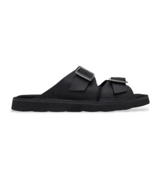 Solsbury Riemchensandalen aus Leder schwarz
