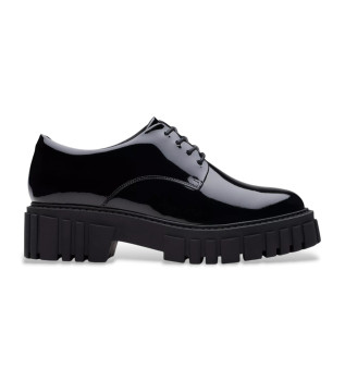 Page Walk sapatos de couro preto