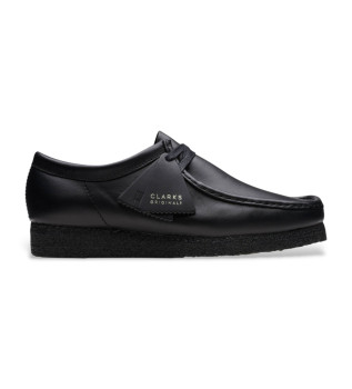 Chaussures en cuir Wallabee noir