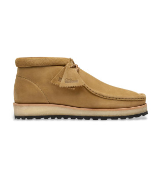 Wallabee Scout beige Lederschuhe
