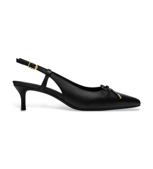 Scarpe Zarey Bow in pelle nera