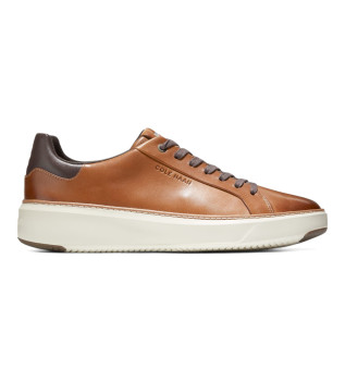 Grandpro Topspin leather shoes brown