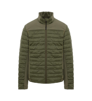 Gesteppte Windbreaker-Jacke gr�n