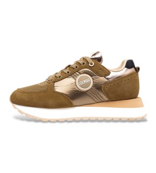 Baskets en daim Travis Authentic kaki