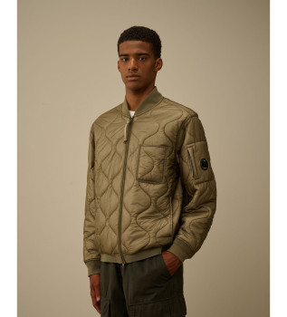 Manteau matelass vert