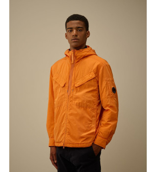 Jakna z dvojnimi žepi oranžna