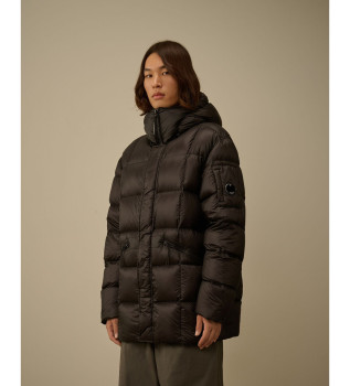 Lang dunjakke med htte DD Shell sort