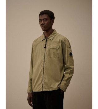 Jakna z zadrgo zelena