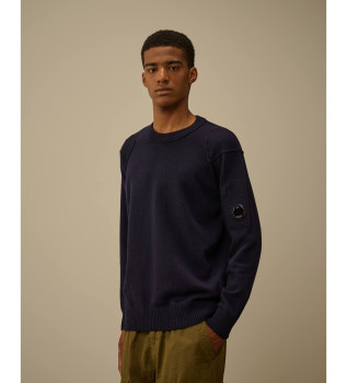 Lamswollen trui marine