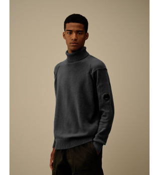 Trui van lamswol zwart