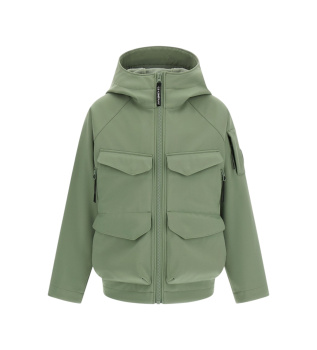 Jaqueta bolsos verde