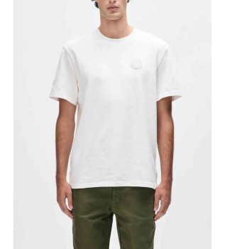 T-shirt com log�tipo Pill branco