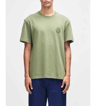 T-shirt com log�tipo Pill verde