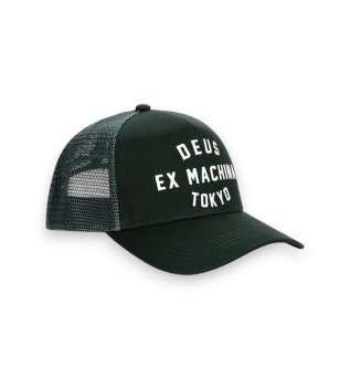 Casquette Trucker Harajuku Address verte