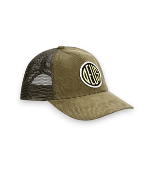 Berretto Pill Cord Trucker verde oliva