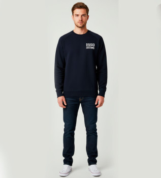 Flecks navy sweatshirt