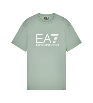 Core Identity gr�n stickad T-shirt