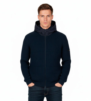 Giubbotto bomber blu navy