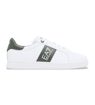 Classiche sneakers in pelle bianca