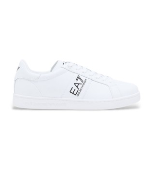 Sneakers classiche in pelle bianca