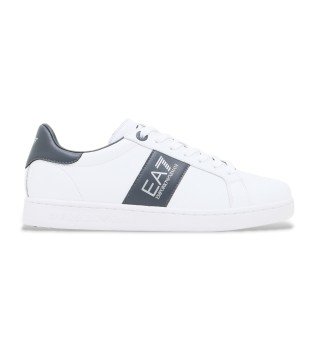 Classiche sneakers in pelle bianca
