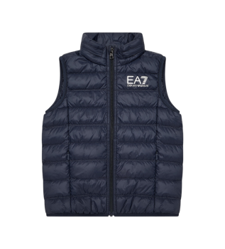 Core Identity down foldable quilted down waistcoat navy