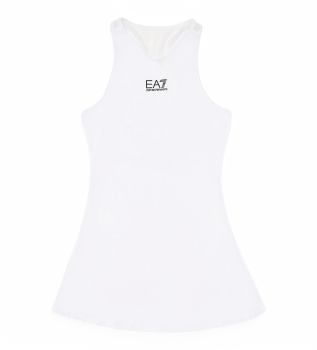 Robe Tennis Pro en tissu technique Ventus7 blanc