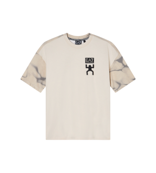 Graphic Series T-shirt beige