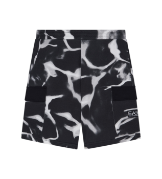 Bermudas Gráficas negro