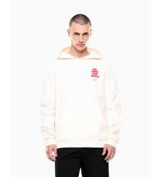 Mikina Graphic Series M bela