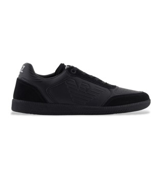 Heritage Eagle Leather Sneakers black