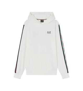 Sudadera con capucha Italian Spirit blanco