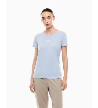 T-shirt Logo Ajusté bleu