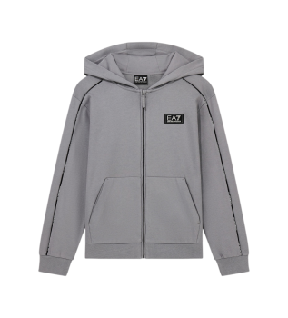 Sweatshirt Logo grau