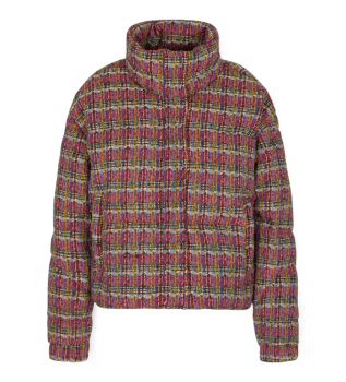 Teed Bomber Jacket Extra Quilted Multicolour