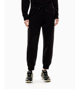 Visibility tracksuit bottoms in black blend