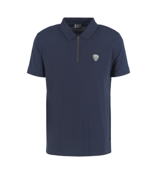 Polo a maniche corte blu navy
