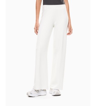 Pantalone in maglia elastica Precious bianco