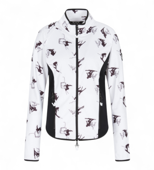 Skijakke W Cortina Powerstretch Fz Hvid