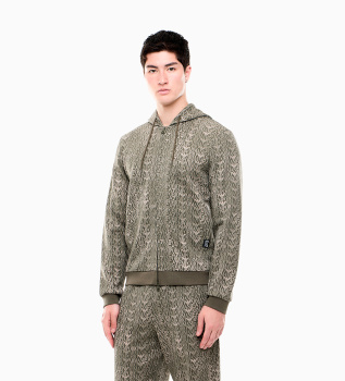 Sweatshirt Enzo vert