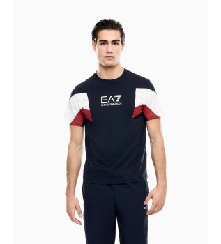 T-shirt Summer Block marine