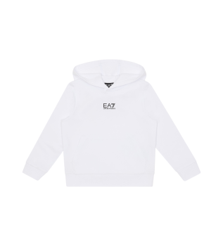 Sudadera con capucha de algod�n Core Identity blanco