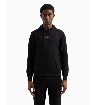 Sudadera con capucha de algodn Core Identity negro