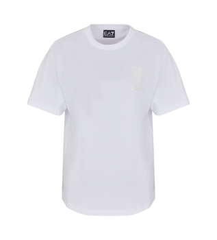 T-shirt de manga curta branca