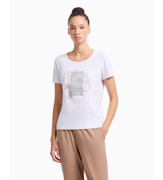 T-shirt com o logtipo da srie branca